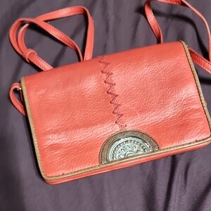 Brighton Stylish Coral Crossbody Bag